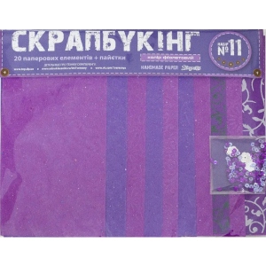 порівняти ціни на Скрапбукінг 1 Вересня №11 папір 24Х20 см+пайетки (951128)