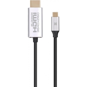 Кабель Promate HDMI-USB Type-C hdlink-60h.grey