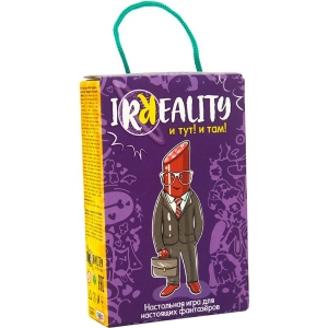 Настільна гра спілкування (8+) Strateg "Irreality" рус. (30861)