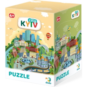 Пазли картонні (5-7 років) Dodo Міста Київ (300168)