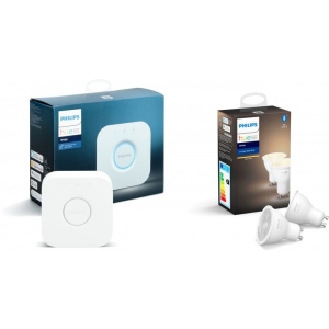 Розумна лампа Philips Bridge GU10 White 2 шт. (BRIDGE+GU10W_2P)