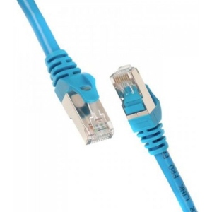 Кабель патч-корд 2E Cat 6 S-FTP RJ45 4Х2 27AWG 0.20 m Blue (2E-PC6SFTPCOP-020BL)