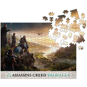 Пазли картонні (8 +) Assassin's Creed Valhalla Raid Planning 1000 шт. (761568007329)