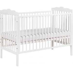 Ліжечко дитяче прямокутне Klups Oliver 120х60 см White (OLIVER3)