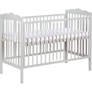 Ліжечко дитяче прямокутне Klups Oliver 120х60 см Gray (OLIVER1) замовити в Україні
