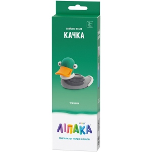 Маса для ліплення Ліпака СВІЙСЬКІ ПТАХИ: КАЧКА (30093-UA01)