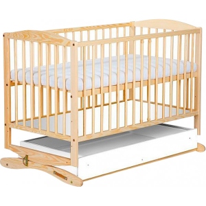 Ліжечко дитяче прямокутне Klups Henry 120х60 см Pine (HENRY1)