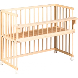 Ліжечко дитяче прямокутне Klups Piccolino 90х40 см Pine (PICCOLINO2)