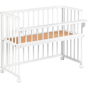 Ліжечко дитяче прямокутне Klups Piccolino 90х40 см White (PICCOLINO3)