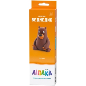 Маса для ліплення Ліпака ЛІСОВІ ЗВІРІ: ВЕДМЕДИК (30105-UA01)