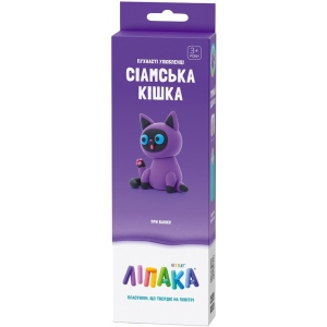 Пластилін класичний Ліпака Пухнасті улюбленці Сіамська кішка (30112-UA01)
