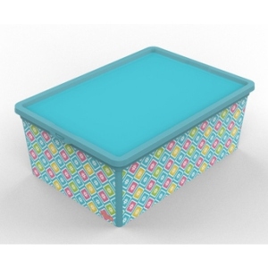 Корзина для зберігання Qutu Trend Box з/к Vibrant 10 л