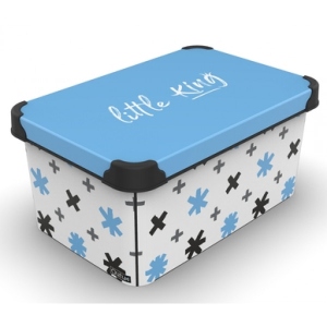Корзина для зберігання Qutu Style Box з/к LittleKing 10 л