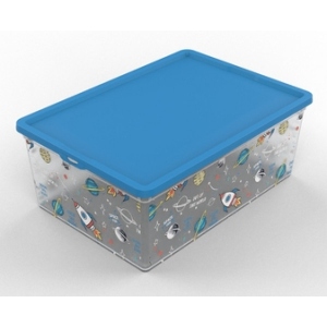 Корзина для зберігання Qutu Trend Box з/к Space Fun 10 л