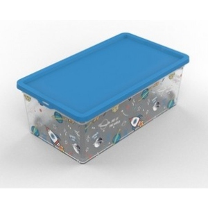 Корзина для зберігання Qutu Trend Box з/к Space Fun 5 л