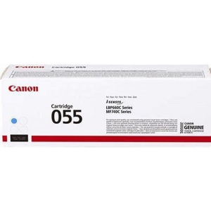 Картридж для лазерних принтерів/БФП Canon 055 MF742/744/746, LBP663/664 Cyan (2100 стр) (3015C002)