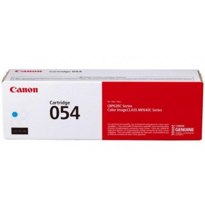 Картридж для лазерних принтерів/БФП Canon 054 MF641/643/645, LBP-621/623 Cyan (1200 стор) (3023C002)