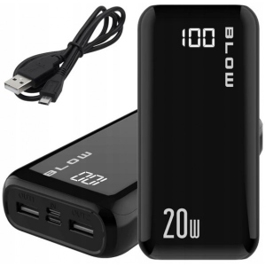 Батарея мобільна BLOW 30000MAH Black (PB30A)