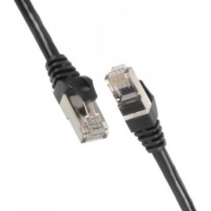 Кабель патч-корд 2E Cat 6 S-FTP RJ45 4Х2 27AWG 0.50 m Black (2E-PC6SFTPCOP-050BK)