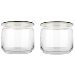 Набір ємностей для сипучих Luminarc Plano Grey 2х0.5 л (Q8232)