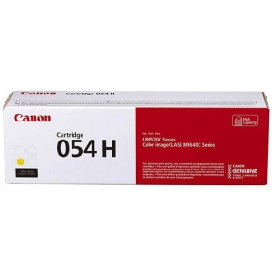 Картридж для лазерних принтерів/БФП Canon Cartridge 054H Yellow (2.3K) (3025C002AA)