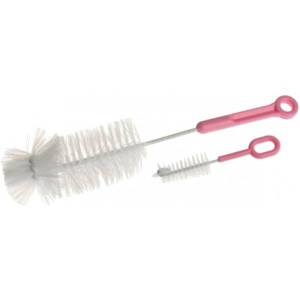 Йоржик для дитячих пляшечок Akuku Pink (A0571)