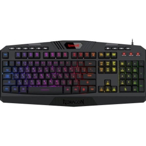 Клавіатура дротова ігрова Redragon Harpe2 UKR RGB USB (77484)