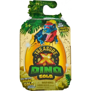 Ігрова фігурка-сюрприз набір Treasure X Фігурка-сюрприз у скам'янілості Dino Gold (золото динозаврів)  (123111)