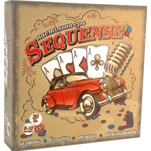 Настільна гра стратегічна (12+) Strateg Sequense (30361)