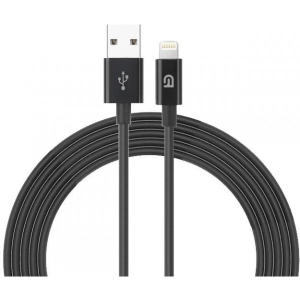 Кабель синхронізації даних Armorstandart AMD818BL Lightning to USB Cable 1.2m Black (ARM64373)