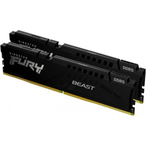 Память DDR Kingston Fury Beast DDR5-5200 64GB (2x32) CL36-40-40  1.25V EXPO (KF552C36BBEK2-64)