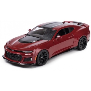 асортимент Колекційна машинка 1:24 Maisto Chevrolet Camaro ZL1 2017 червоний металік (31512 met. Red)