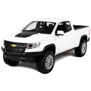 Колекційна машинка 1:27 Maisto Chevrolet Colorado ZR2 2017 білий (31517 white)