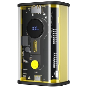 Батарея мобільна BYZ 10000 mAh Type-C PD Yellow (BYZ-W89-Y)