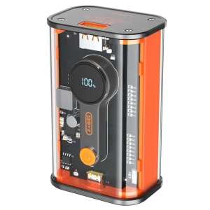 Батарея мобільна BYZ 10000 mAh Type-C PD Orange (BYZ-W89-O)