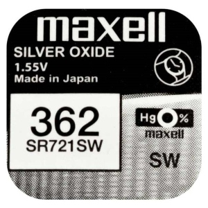 Батарейка Maxell SR721SW 1PC EU MF (18291500)