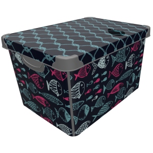 Короб для зберігання Qutu Style Box с/к Ocean Life 20 л