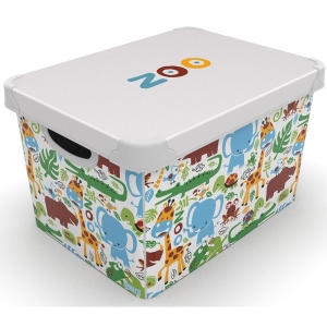 Короб для зберігання Qutu Style Box с/к ZOO 20 л