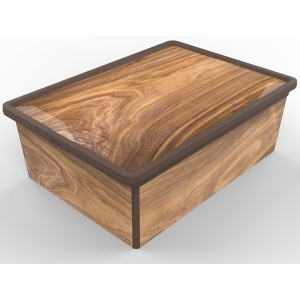Короб для зберігання Qutu Trend Box с/к Wood 10 л