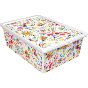 Короб для зберігання Qutu Trend Box с/к Mexican 25 л