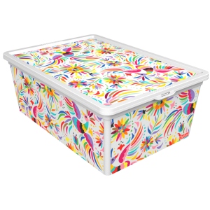 Короб для зберігання Qutu Trend Box с/к Mexican 10 л