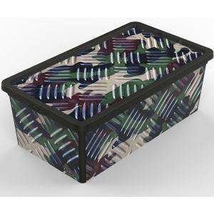 порівняти ціни на Короб для зберігання Qutu Trend Box с/к Camouelage 5 л