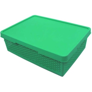 Корзина для зберігання Qutu Q-Basket д/зберігання с/к Green 36 л