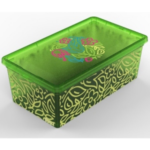 Короб для зберігання Qutu Light Box с/к Flouresent Green 5 л