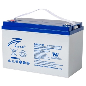 Акумулятор для ДБЖ Ritar DG12-100 12V 100Ah