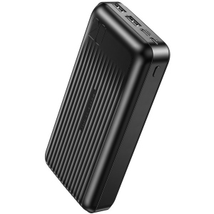 Батарея мобільна XO 20000 mAh Black (PB302)
