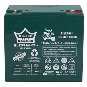 Акумулятор для ДБЖ OR-TEC 12V 24 AH GEL