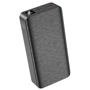 Батарея мобільна XO 20000 mAh PD20W+QC22.5W Black (PR144)