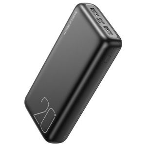 Батарея мобільна XO 20000 mAh Black (PR183)