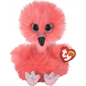 М'яка іграшка глазастик TY Beanie Boo's Фламінго "FRANNY" 25 см (37401)